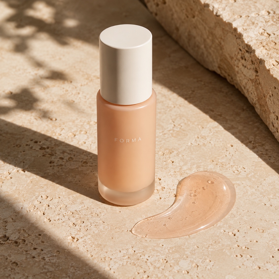 Skincare product in an example sponsored ad